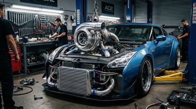 汁付宝改装视频 - 涡轮增压改装视频教程