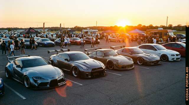 汁付宝跑车视频 - 改装车聚会视频